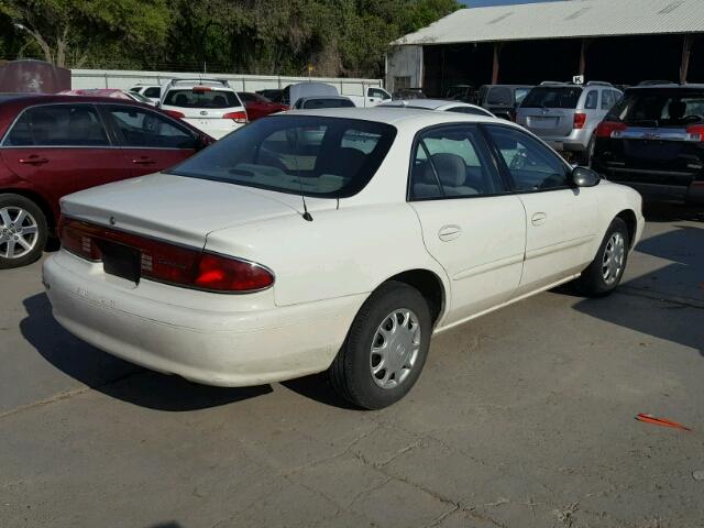 2G4WS52J651165632 - 2005 BUICK CENTURY WHITE photo 4