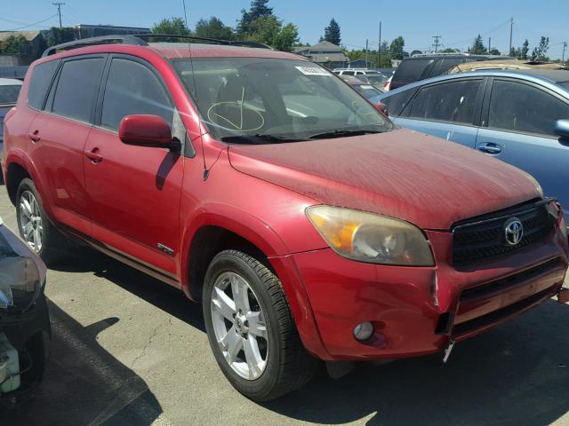 JTMZD32V285083094 - 2008 TOYOTA RAV4 SPORT RED photo 1