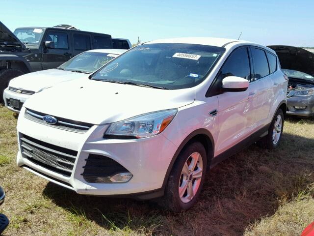 1FMCU0GX4FUB72193 - 2015 FORD ESCAPE WHITE photo 2