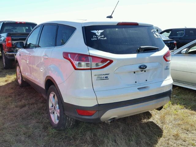 1FMCU0GX4FUB72193 - 2015 FORD ESCAPE WHITE photo 3