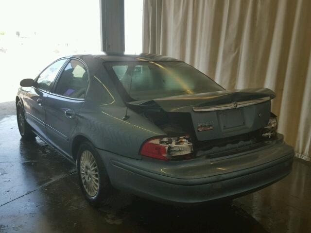 1MEFM50U05A618580 - 2005 MERCURY SABLE BLUE photo 3