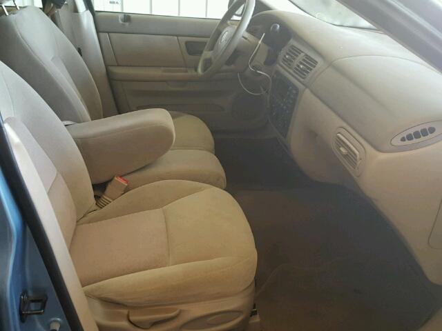 1MEFM50U05A618580 - 2005 MERCURY SABLE BLUE photo 5