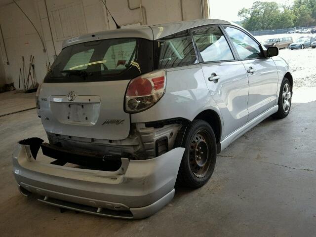 2T1KR32E86C614978 - 2006 TOYOTA COROLLA MA SILVER photo 4