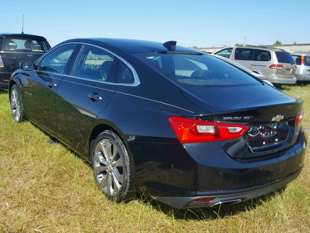 1G1ZH5SX8GF261125 - 2016 CHEVROLET MALIBU BLACK photo 3