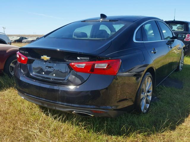 1G1ZH5SX8GF261125 - 2016 CHEVROLET MALIBU BLACK photo 4