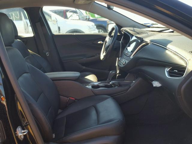 1G1ZH5SX8GF261125 - 2016 CHEVROLET MALIBU შავი ფოტო 5