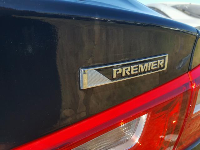 1G1ZH5SX8GF261125 - 2016 CHEVROLET MALIBU შავი ფოტო 8