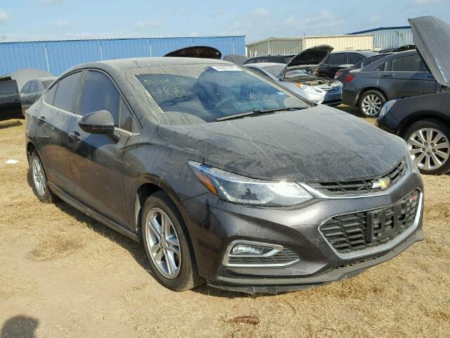 1G1BE5SM9H7147632 - 2017 CHEVROLET CRUZE LT BLACK photo 1