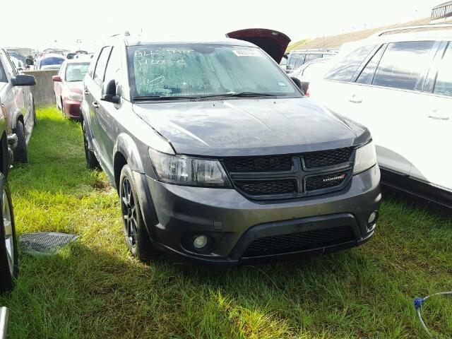 3C4PDCBB7ET137207 - 2014 DODGE JOURNEY BLACK photo 1