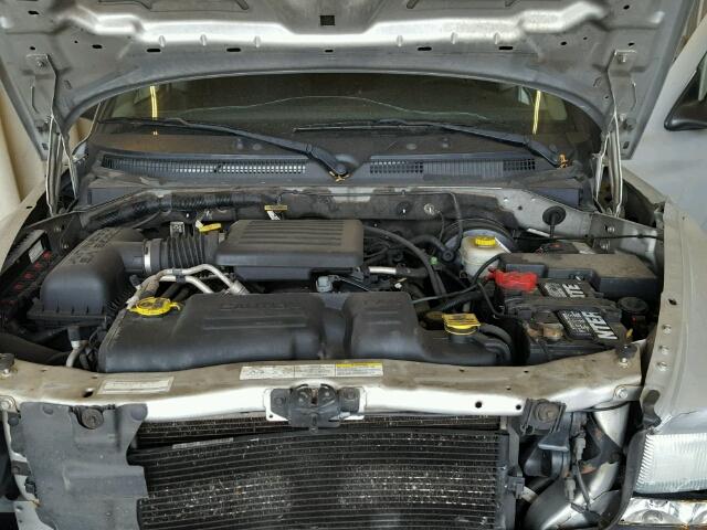 1D4HR38N63F547725 - 2003 DODGE DURANGO SILVER photo 7