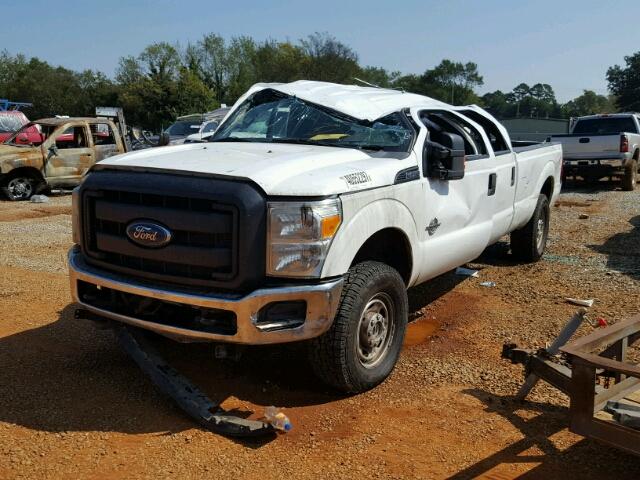 1FT7W2BT4CEB29611 - 2012 FORD F250 SUPER WHITE photo 2