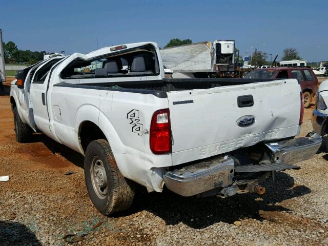 1FT7W2BT4CEB29611 - 2012 FORD F250 SUPER WHITE photo 3