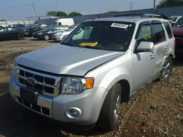 1FMCU04G59KA36482 - 2009 FORD ESCAPE LIM SILVER photo 2