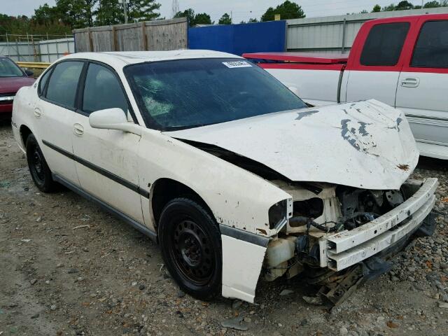 2G1WF55K239381921 - 2003 CHEVROLET IMPALA WHITE photo 1