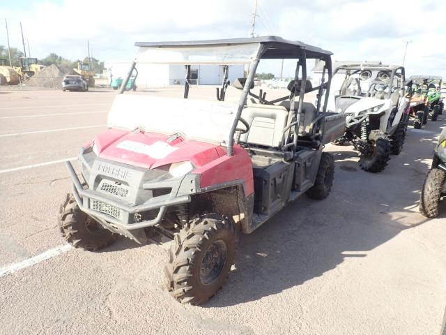 4XAWH76A9A2162198 - 2010 POLARIS RANGER 800 RED photo 2