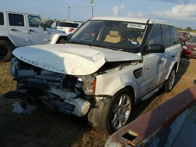 SALSF25446A971674 - 2006 LAND ROVER RANGE ROVE WHITE photo 2