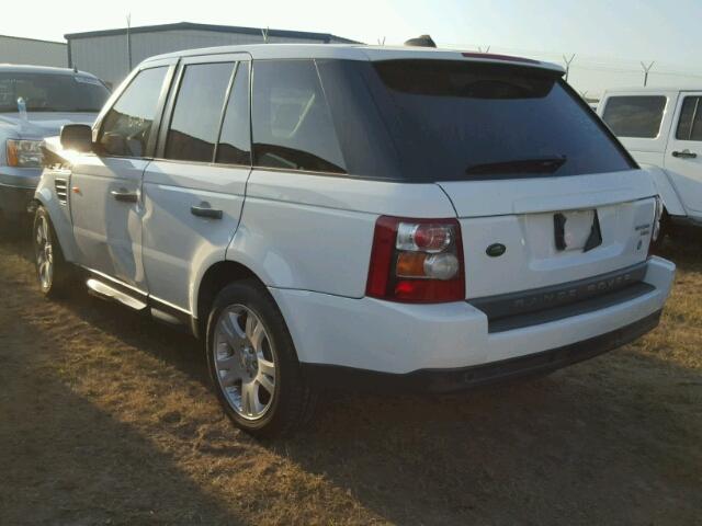 SALSF25446A971674 - 2006 LAND ROVER RANGE ROVE WHITE photo 3