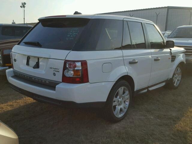 SALSF25446A971674 - 2006 LAND ROVER RANGE ROVE WHITE photo 4