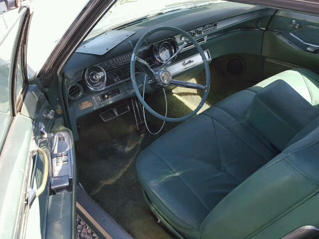 J5170276 - 1965 CADILLAC DEVILLE GREEN photo 9