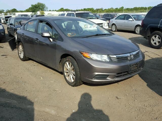 19XFB2F80CE380868 - 2012 HONDA CIVIC EX ყავისფერი ფოტო 1