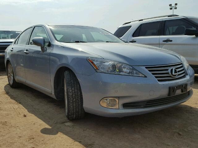 JTHBK1EG8A2382443 - 2010 LEXUS ES BLUE photo 1