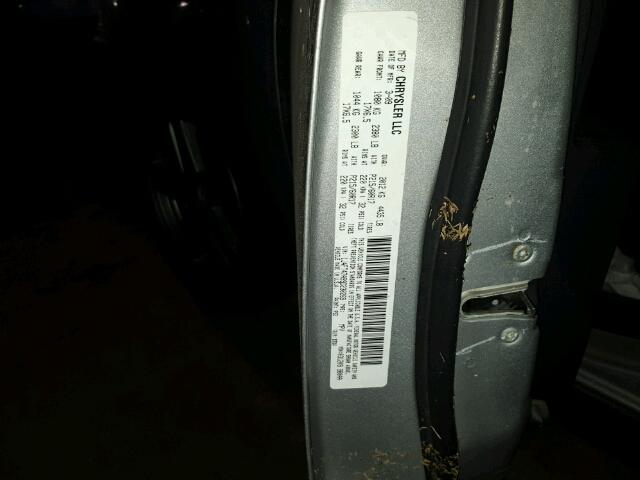 1J4FT47A99D230269 - 2009 JEEP COMPASS SP SILVER photo 10