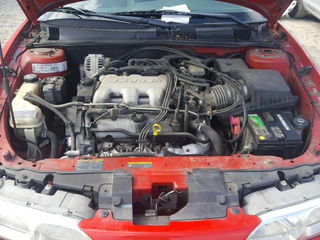 1G3NF12E72C319996 - 2002 OLDSMOBILE ALERO GLS 红色 照片 7