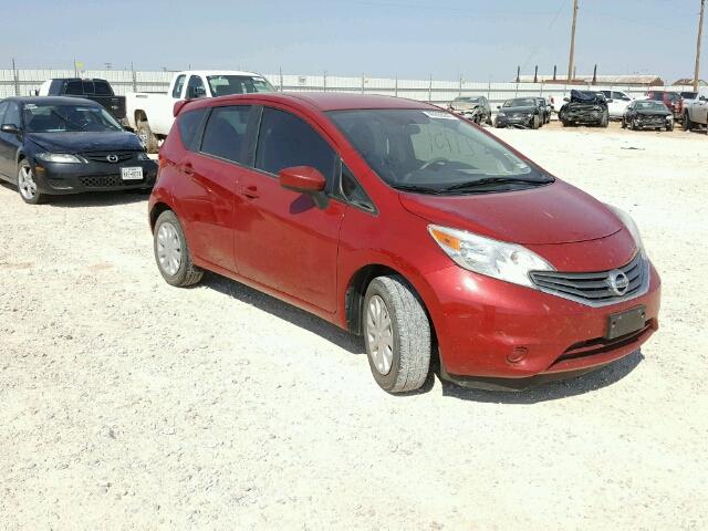 3N1CE2CP9FL360398 - 2015 NISSAN VERSA NOTE RED photo 1