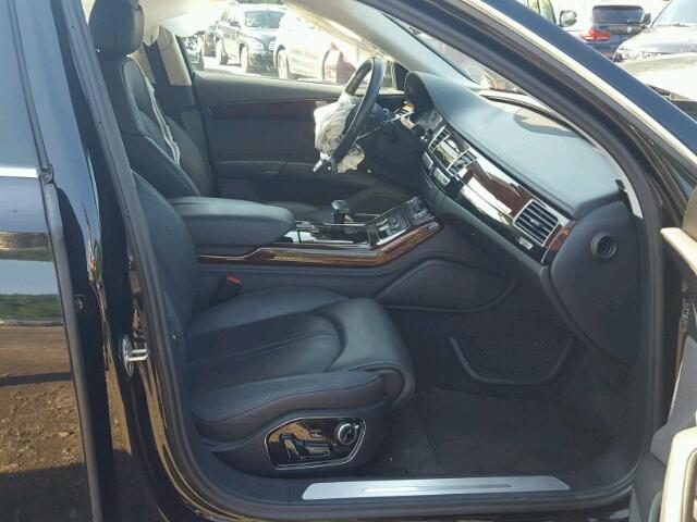 WAURMAFD6EN001074 - 2014 AUDI A8 L TDI 黑色 照片 5