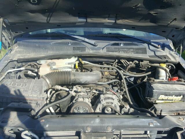 1J4GL48K04W262150 - 2004 JEEP LIBERTY SP BLUE photo 7