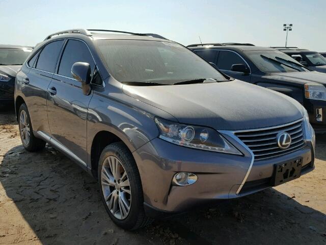 2T2ZK1BA0EC136361 - 2014 LEXUS RX 350 GRAY photo 1