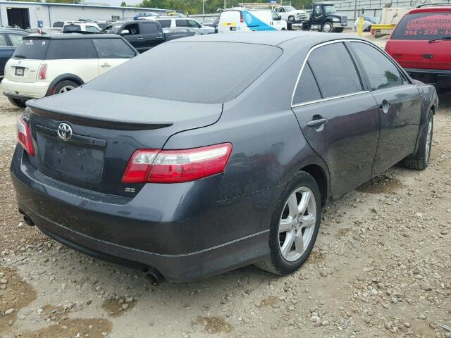 4T1BK46K67U034431 - 2007 TOYOTA CAMRY NEW GRAY photo 4