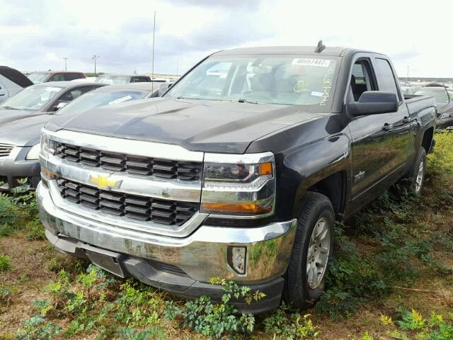 1GCRCREC9GZ302673 - 2016 CHEVROLET SILVERADO BLACK photo 2