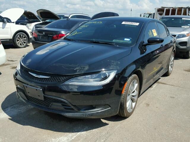 1C3CCCBBXGN181890 - 2016 CHRYSLER 200 S BLACK photo 2