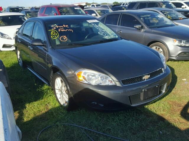 2G1WC5E32E1133719 - 2014 CHEVROLET IMPALA LIM GRAY photo 1