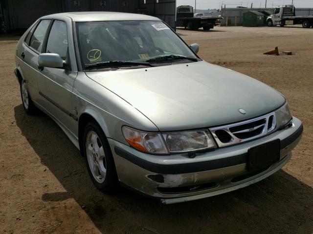 YS3DF58K912023097 - 2001 SAAB 9-3 SE GREEN photo 1