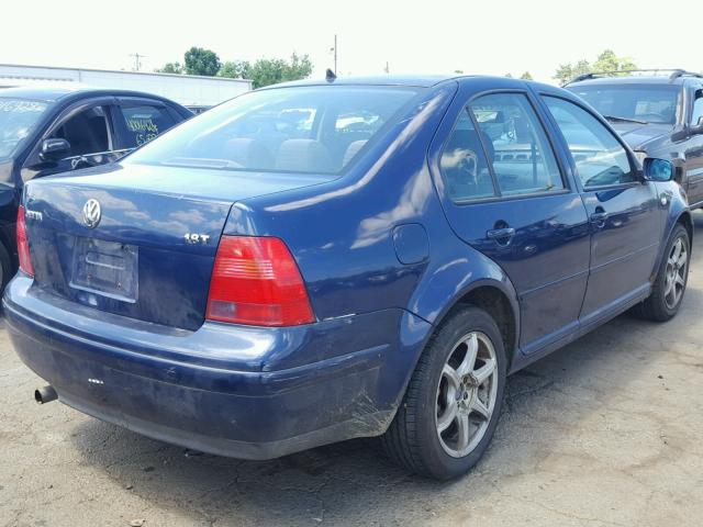 3VWSD29M41M066254 - 2001 VOLKSWAGEN JETTA GLS BLUE photo 4