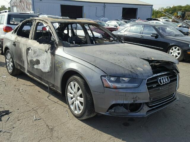 WAUBFAFL7EN038685 - 2014 AUDI A4 GRAY photo 1