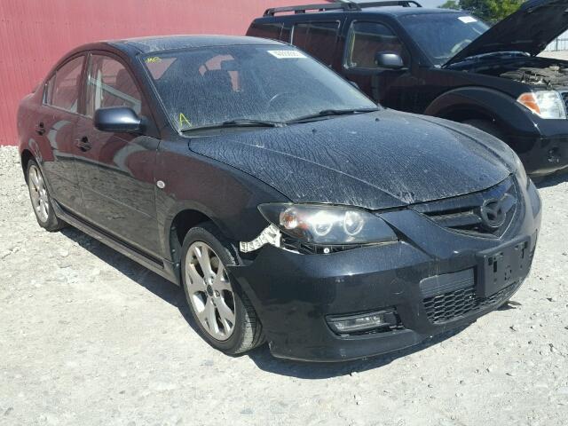 JM1BK323471725343 - 2007 MAZDA 3 S BLACK photo 1