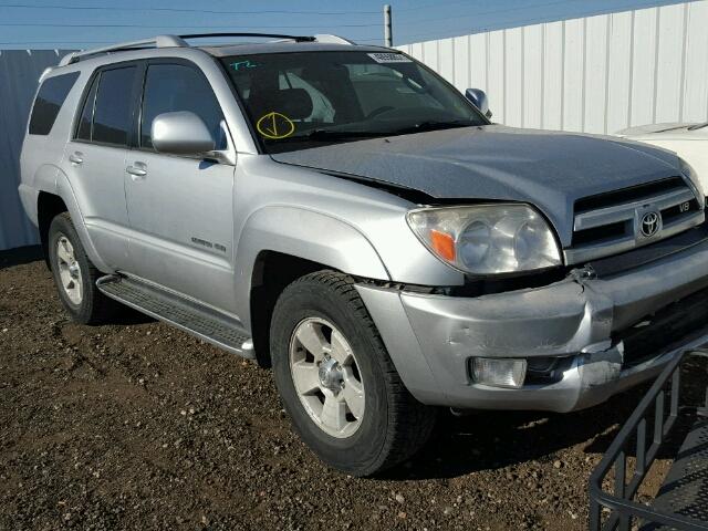 JTEBT17R830010432 - 2003 TOYOTA 4RUNNER LI SILVER photo 1