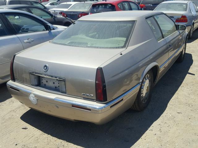 1G6EL12Y4YB703108 - 2000 CADILLAC ELDORADO E GRAY photo 4