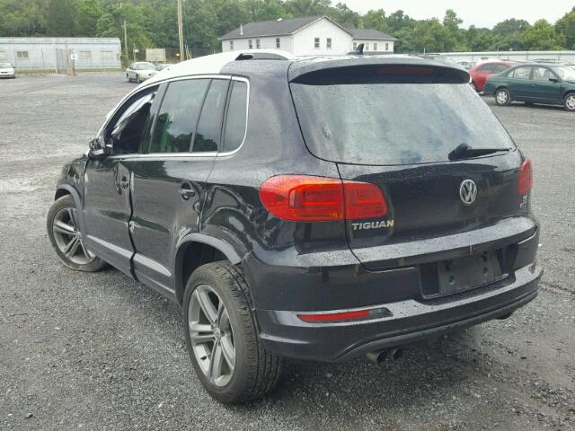 WVGUV7AX7HK007756 - 2017 VOLKSWAGEN TIGUAN SPO შავი ფოტო 3