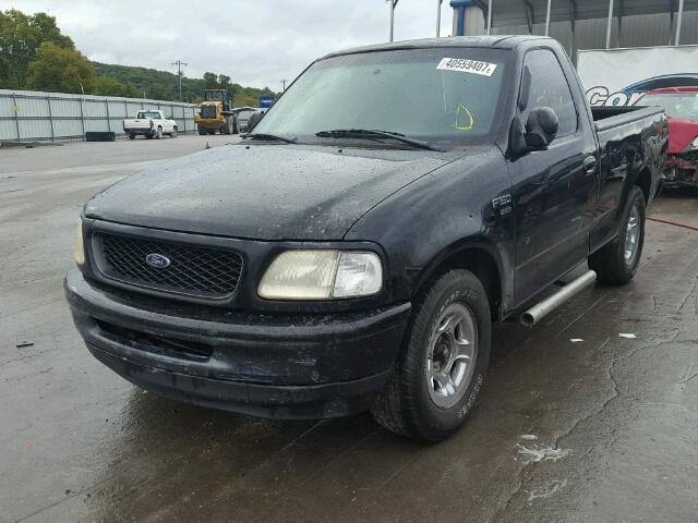 1FTZF1765WNB48260 - 1998 FORD F150 BLACK photo 2