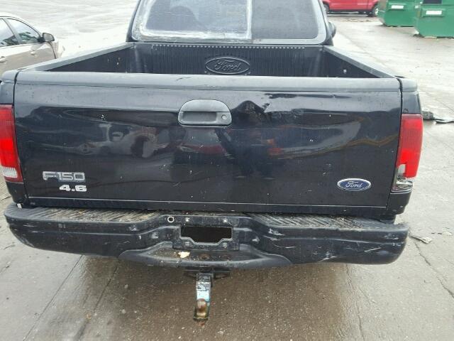 1FTZF1765WNB48260 - 1998 FORD F150 BLACK photo 6