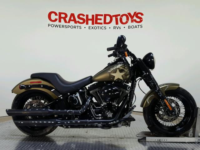 1HD1JS915HB037665 - 2017 HARLEY-DAVIDSON FLSS GREEN photo 1