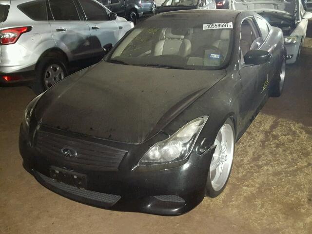 JNKCV64E38M105982 - 2008 INFINITI G37 BLACK photo 2