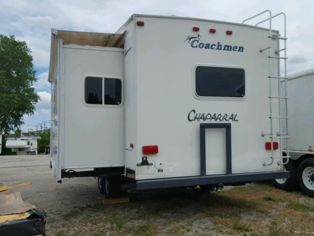 1TC3B055243100802 - 2004 CCHM 5TH WHEEL WHITE photo 3