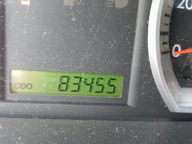 KL1TD56E29B376550 - 2009 CHEVROLET AVEO LS GRAY photo 8