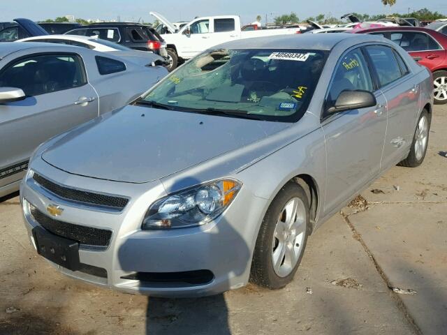 1G1ZB5E06CF288303 - 2012 CHEVROLET MALIBU LS SILVER photo 2