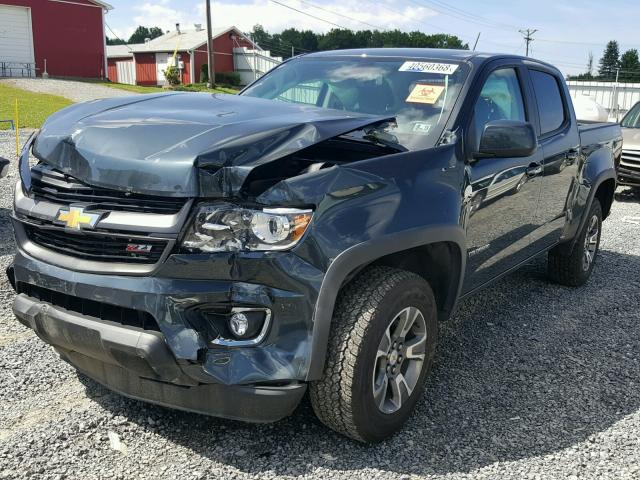 1GCGTDEN4H1328142 - 2017 CHEVROLET COLORADO Z BLACK photo 2